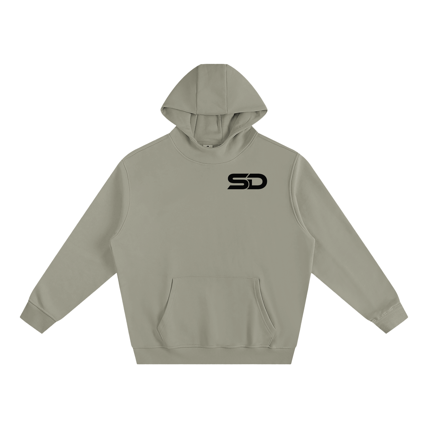 SD High Neck Fleece Hoodie