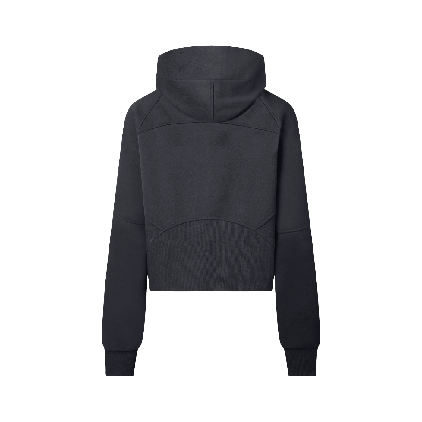 Stamina Depletion Cropped Half-Zip Hoodie